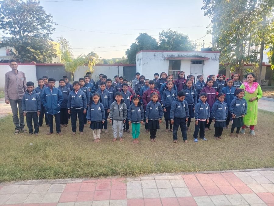 Jacket Distribution, Punitnagar Prathmik School, November 2025