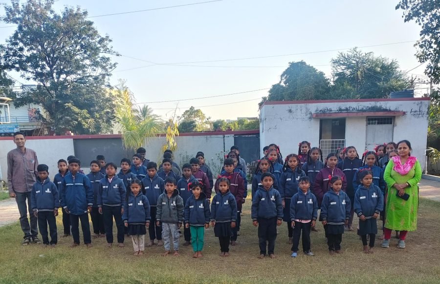 Jacket Distribution, Punitnagar Prathmik School, November 2025