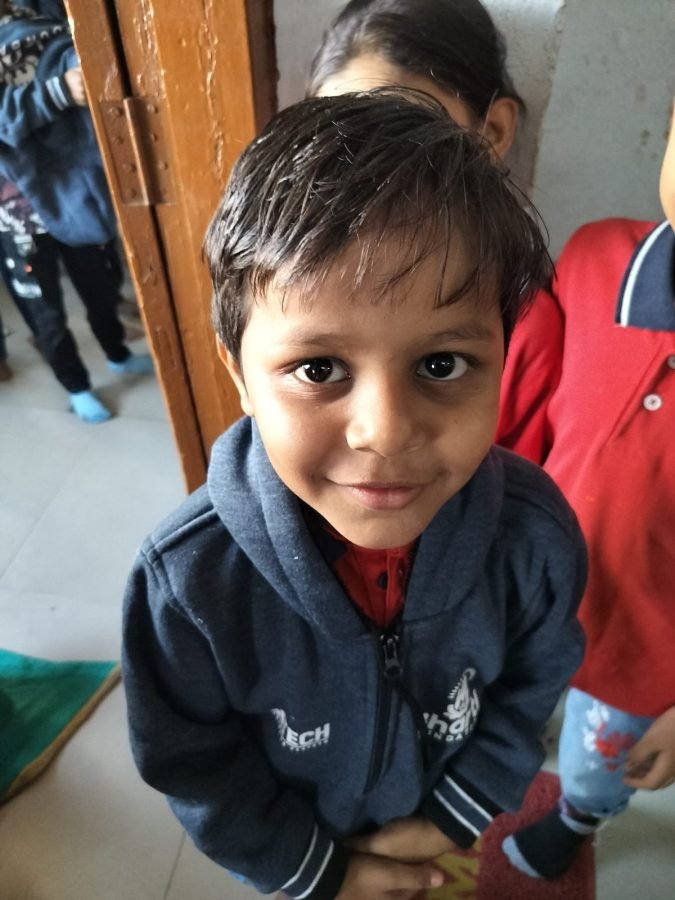 Jacket Distribution, Rajpur Gujarati School, Ahmedabad, November 2025