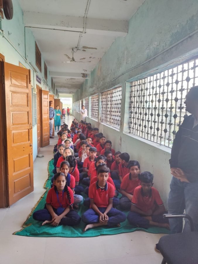 Jacket Distribution, Rajpur Gujarati School, Ahmedabad, November 2025