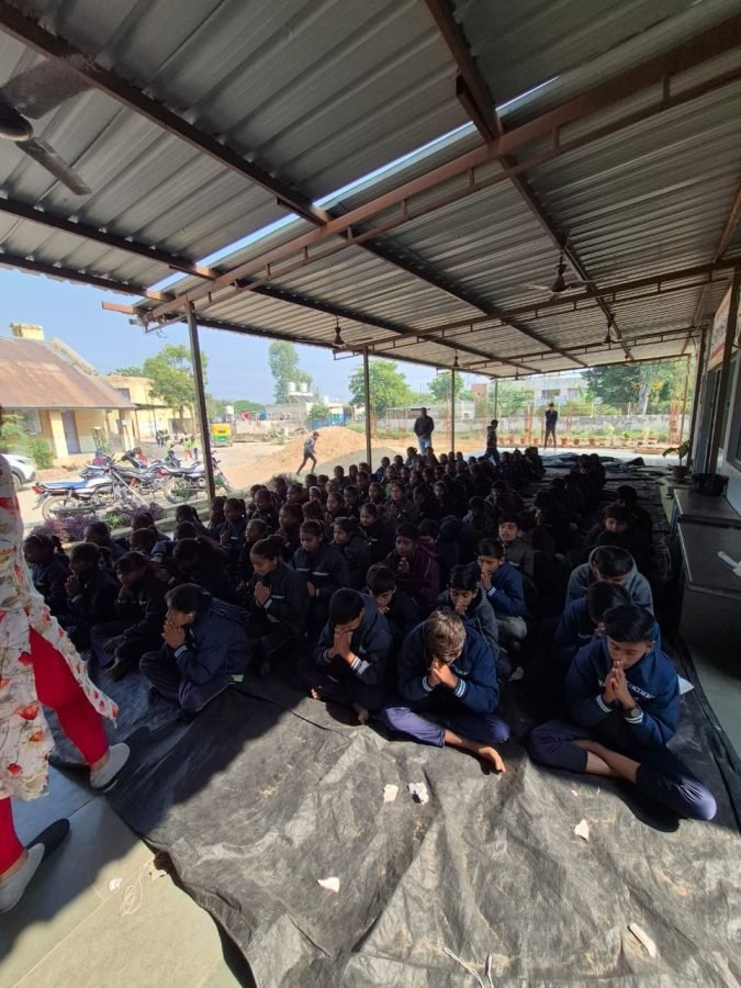 Jacket Distribution, Shri Sachana Pay Center School, November 2025
