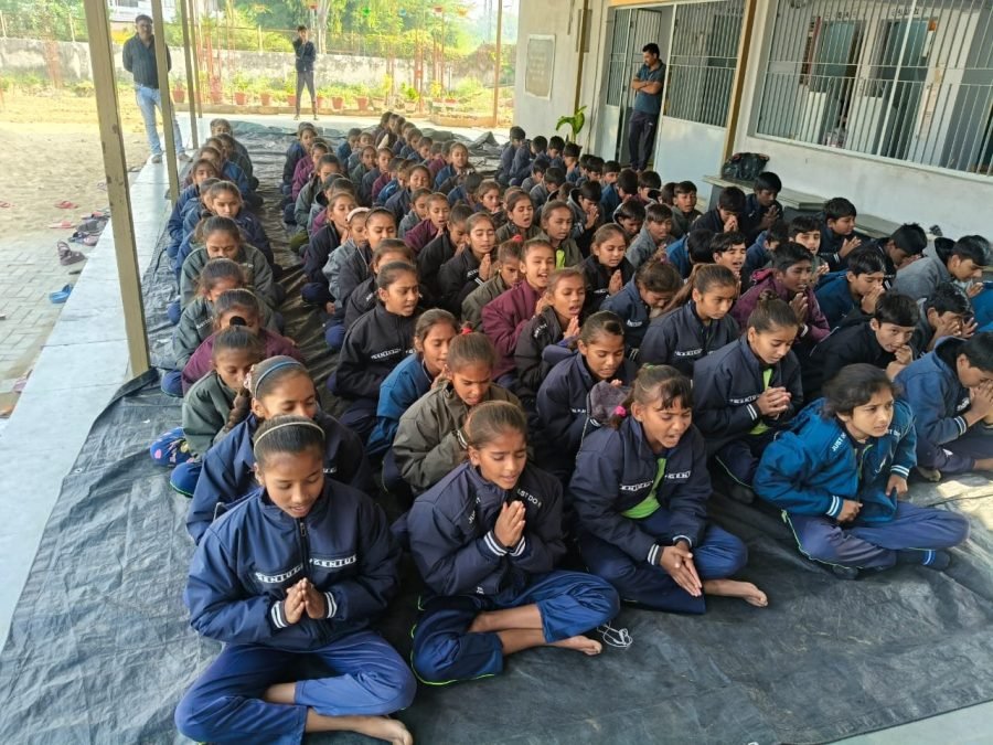 Jacket Distribution, Shri Sachana Pay Center School, November 2025
