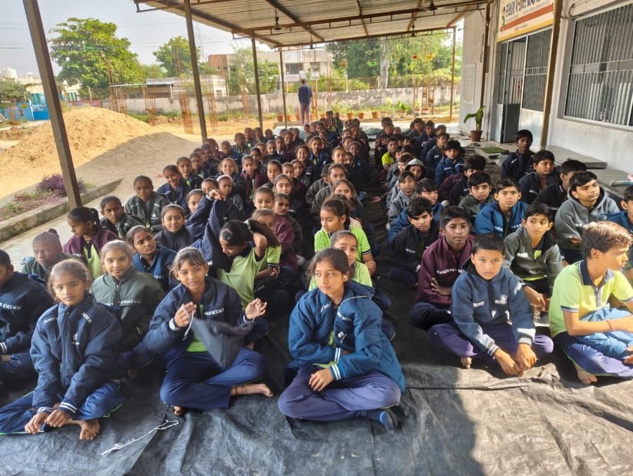 Jacket Distribution, Shri Sachana Pay Center School, November 2025