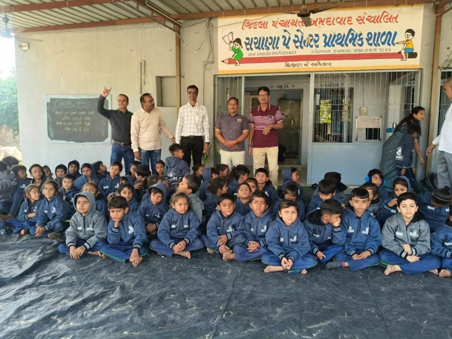 Jacket Distribution, Shri Sachana Pay Center School, November 2025