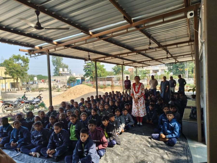 Jacket Distribution, Shri Sachana Pay Center School, November 2025