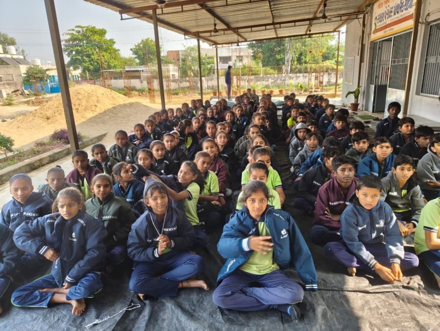 Jacket Distribution, Shri Sachana Pay Center School, November 2025