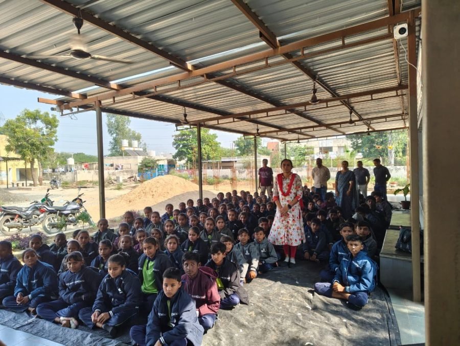 Jacket Distribution, Shri Sachana Pay Center School, November 2025