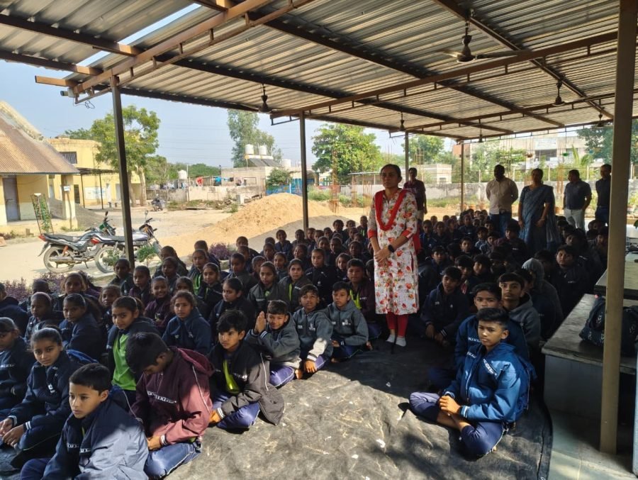 Jacket Distribution, Shri Sachana Pay Center School, November 2025