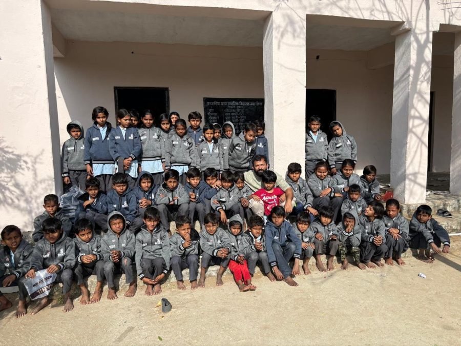 Jacket Distribution, Sri Bansilal Ramnath Agrawal High School, Matand, Rajasthan, December 2025