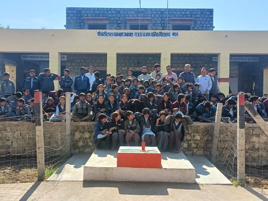Jacket Distribution, Sri Bansilal Ramnath Agrawal High School, Matand, Rajasthan, December 2025